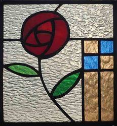 MAACM Charles Rennie Mackintosh Rose Glass Class