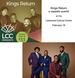 Kings Return, a cappella quartet, performs in Lakewood