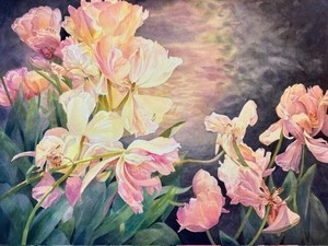 Mami Weber's Art Show "When Light Turns to Memory" at Gallery 9