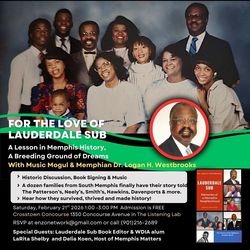 Dr. Logan H. Westbrooks, Book signing of "Lauderdale Sub"