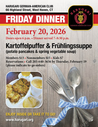 Harugari Potato Pancake Dinner