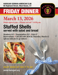 Harugari Stuffed Shells Dinner