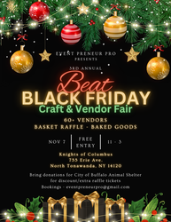 Beat Black Fridat Thanksgiving & Christmas Vendor Market