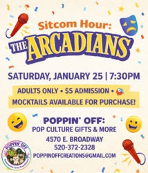 Sit-Com Hour with The Arcadians @ Poppin' Off
