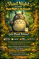 🎨✨ Paint Night w/ Jay101 is back and headed straight into the forest! ✨🎨