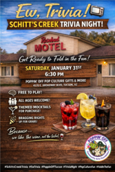 Trivia Night - Schitt's Creek @ Poppin' Off