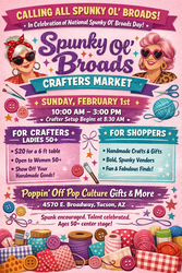 Spunky Ol’ Broads Crafters Market @ Poppin' Off