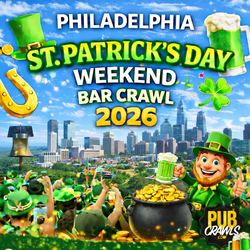 Philadelphia St. Patrick’s Day Weekend Bar Crawl 2026