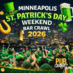 Minneapolis St. Patrick’s Day Weekend Bar Crawl 2026