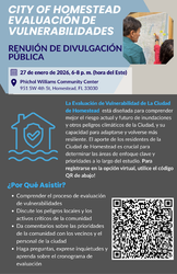 Vengan uno, vengan todos... Evaluación de Vulnerabilidad de la Ciudad de Homestead