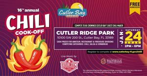 Cutler Bay's 16th Annual Chili Cook-Off