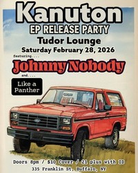 Kanuton EP release party with Johnny Nobody and Like a Panther