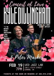 Concert of Love at the Jazz Lab featuring Kyle Dillingham & Peter Markes