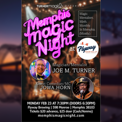 Memphis Magic Night starring Joe M. Turner w/ Jowa Horn