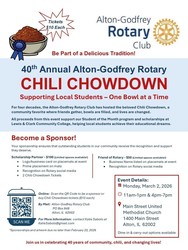 Chili Chow Down - Alton-Godfrey Rotary's 40th Annual Chili Chowdown
