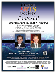 The Choral Arts Society's Fantasia! Concert