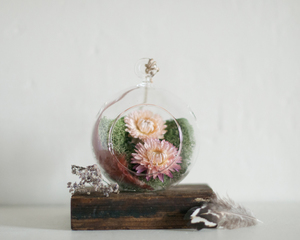Valentine's Floral Terrarium Workshop