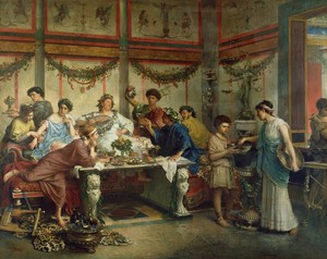 Partake in a Roman Feast