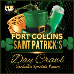 Fort Collins St. Patrick’s Day Weekend Bar Crawl 2026