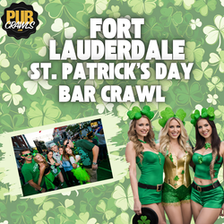 Fort Lauderdale St. Patrick’s Day Weekend Bar Crawl 2026