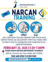 Free Narcan (Naloxone) Training