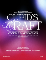 Cupid's Craft - Cocktail Making Class at Pikio Taco Miami