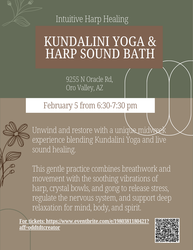 Kundalini Yoga and Harp Sound Bath