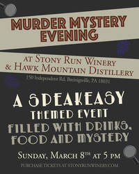 A Speakeasy Themed Murder Mystery Evening