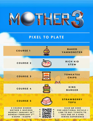 Pixel to Plate: MOTHER 3-inspired 5 course video game dinner at Bard & Baker in Troy