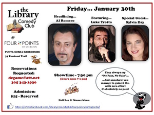 The Library Comedy Club Show