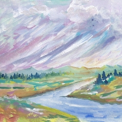 IDK Gouache Painting