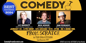 Comedy From Scratch at The Idea Kitchen “Best of Westchester Comedy Show 3-Year Anniversary