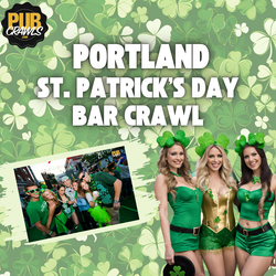 Portland, OR St. Patrick’s Day Weekend Bar Crawl 2026