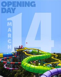 Rapids Waterpark Opening Day!