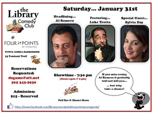 The Library Comedy Club Show