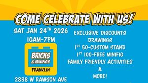 Bricks & Minifigs Franklin 2nd Anniversary Celebration