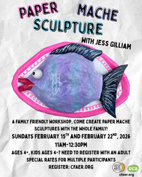 Family Friendly Paper Mache Workshop
