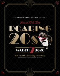 Baltimore Humane Society- Black Tie & Tails: Roaring 20s