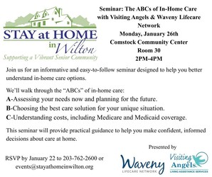 The ABC's of In-Home Care with Waveny Vising Nurse & Hopsice and Visiting Angels