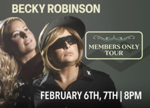 COMEDIAN BECKY ROBINSON LIVE AT WE KO PA CASINO