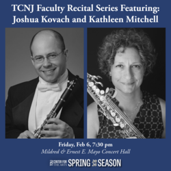 TCNJ Faculty Artist Series Featuring: Joshua Kovach & Kathleen Mitchell