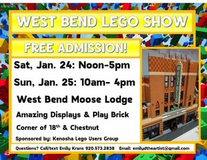 West Bend Lego Show