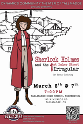 Dynamics Theater presents: "Sherlock Holmes & the 1st Baker St Irregular"