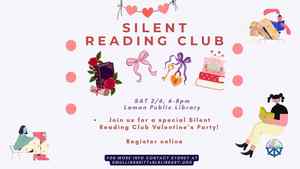 Silent Reading Club: Valentine's Party (Registration Required)