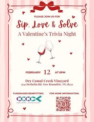 Sip, Love & Solve : A Valentine's Trivia Night
