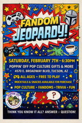 🎉 FANDOM JEOPARDY IS BACK @ POPPIN' OFF 🎉