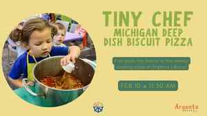 Tiny Chef: Michigan Deep Dish Biscuit Pizza