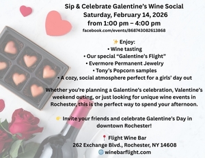 Sip & Celebrate Galentine’s Wine Social