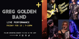 Greg Golden Band LIVE at Reno Public Market