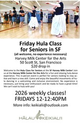 Hula Class For Seniors in San Francisco